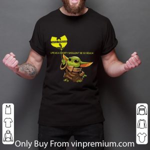 Hot Baby Yoda hold balloon Wu-Tang Clan C.R.E.A.M. Lyrics shirt 5