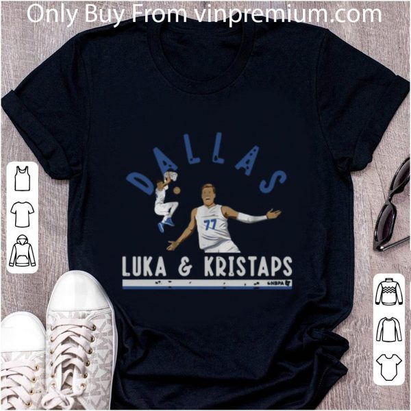 Great Dallas Mavericks Luka Doncic And Kristaps Porzingis shirt 2