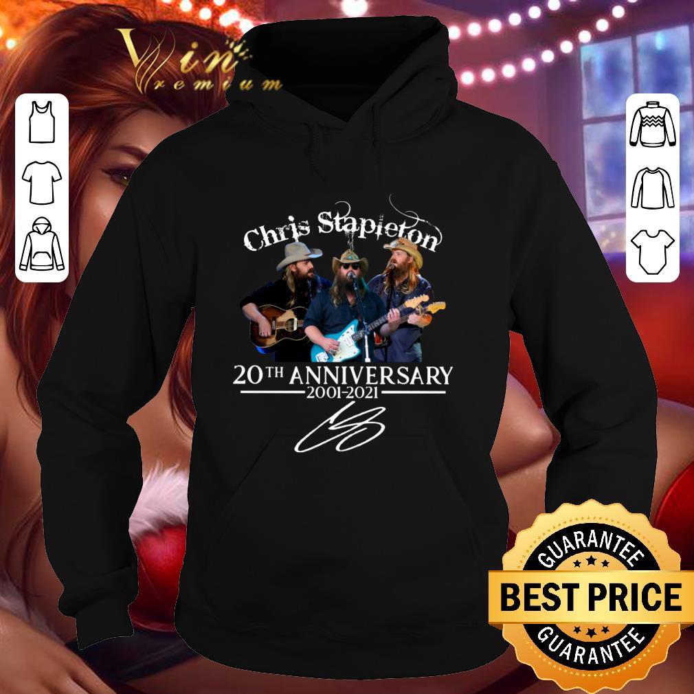 Hot Chris Stapleton 20th Anniversary 2001-2021 Signature shirt 8 Hot Chris Stapleton 20th Anniversary 2001-2021 Signature shirt