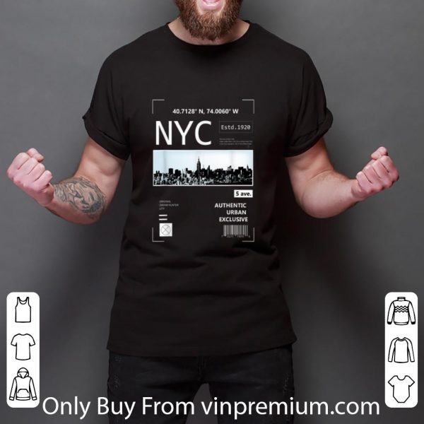 Pretty New York City Authentic Urban Exclusive shirt 3