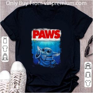 Pretty Baby Yoda Paws Star Wars Mandalorian shirt 4