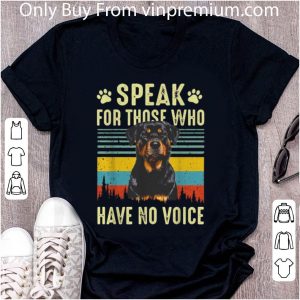Nice Dog Yawns Speak For Those Who Have No Voice Dog Lover Vintage shirt 4