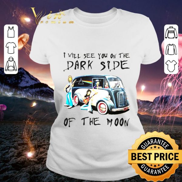 Hot  Pink Floyd Band I Will See You On The Dark Side Of The Moon shirt 2