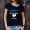 Official Never stand between a woman and her son mother day shirt 7