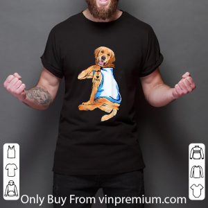 Official Golden Retriever Tattoo I Love Mom Mother's Day And Dog Lovers shirt 5