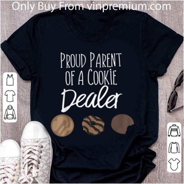 Premium Cookie Lovers Proud Parent Of A Cookie Dealer shirt 2