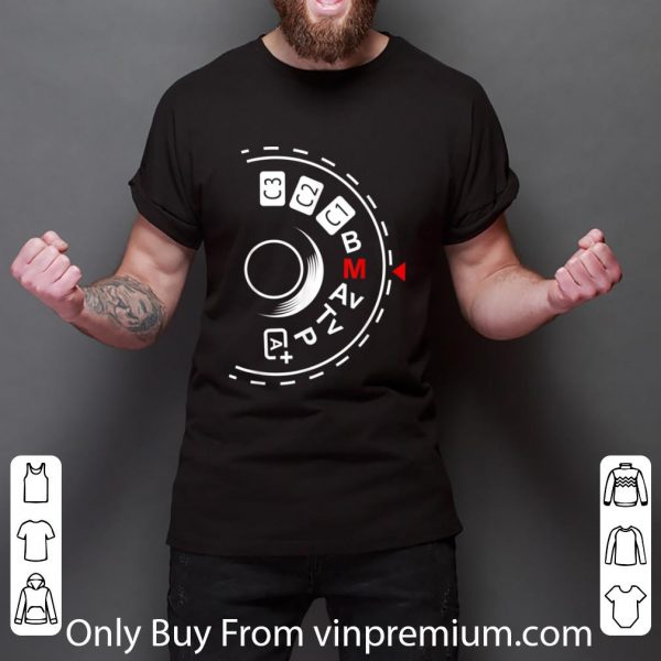 Top Shoot Manual Photography Lovers T shirt 3