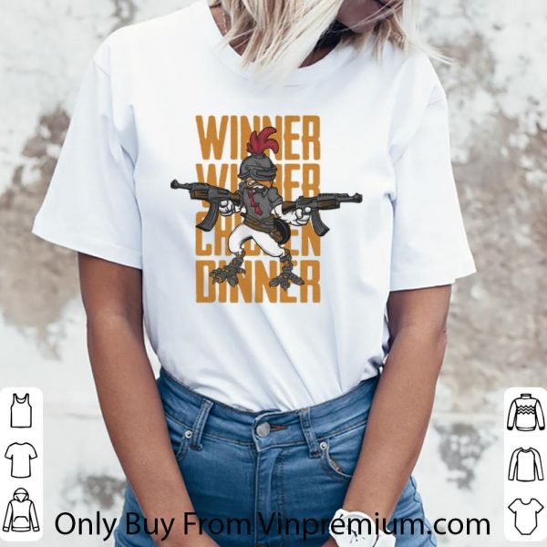 Hot Chicken PUBG Winner Winner Chicken Dinner shirt 3