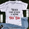 Awesome Pug dog don't mess with me i have a great mom a crazy dog lady shirt 7