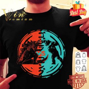 Premium Godzilla vs. Kong 2021 Team Godzilla and Team Kong Shirt 5