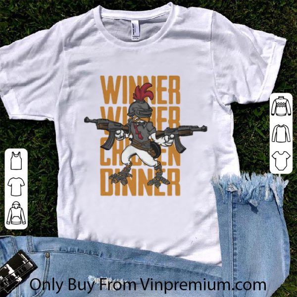 Hot Chicken PUBG Winner Winner Chicken Dinner shirt 1