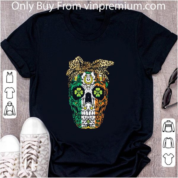 Original Sugar Skull Mom Cookies St Patrick’s Day shirt 2