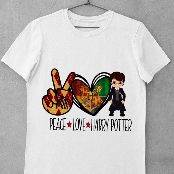 Awesome St. Patrick's day Peace Love Harry Potter shirt 1