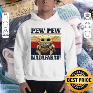 Funny Star Wars Baby Yoda Pew Pew Madafakas Mandalorian Vintage shirt 6