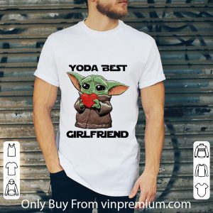 Great Baby Yoda Best Girlfriend shirt 4