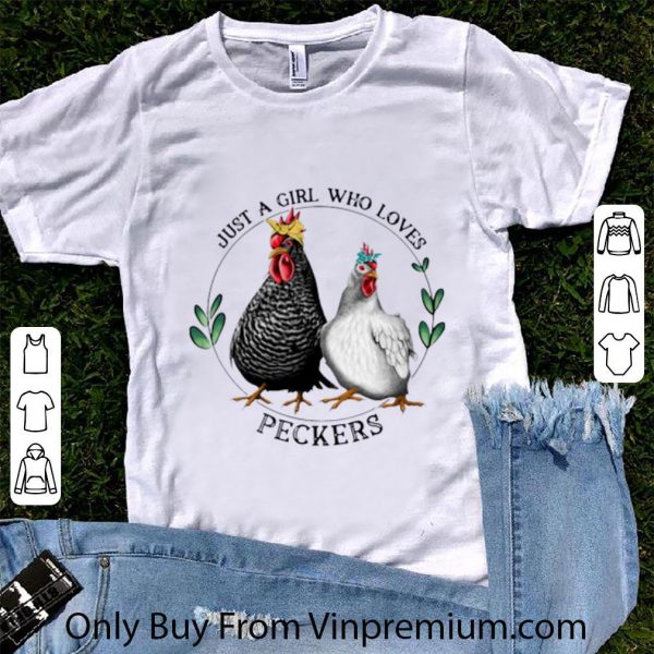 Top Just A Girl Who Loves Peckers shirt 1