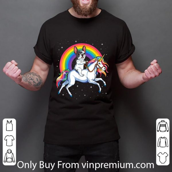 Top French Bulldog Unicorn Girls Space Galaxy Frenchicorn shirt 3