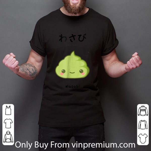 Original Cute Kawaii Wasabi - Japanese For Anime Fans shirt 3