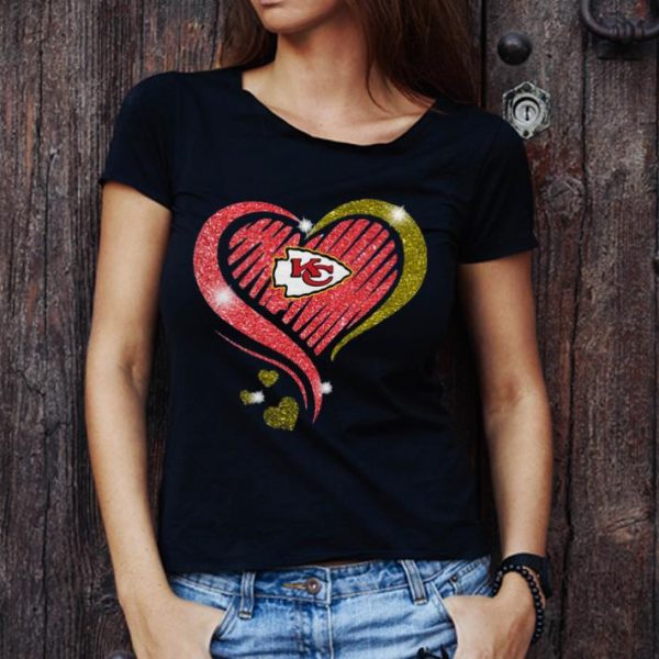 Nice Diamond Heart Super Bowl Champions Kansas City Chiefs shirt 1