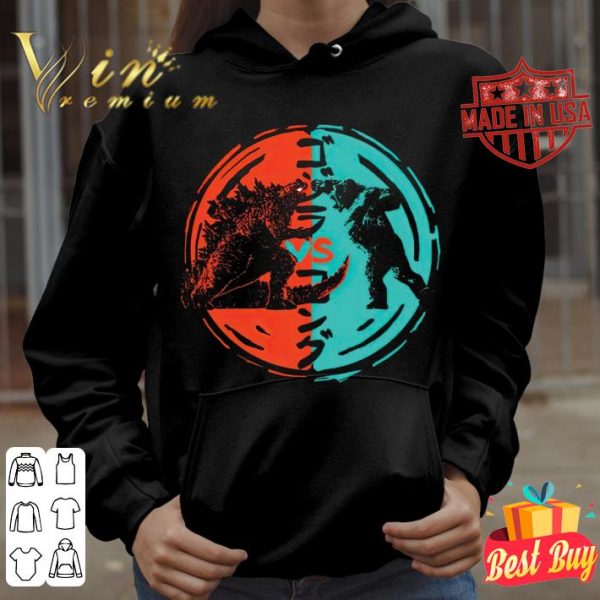 Premium Godzilla vs. Kong 2021 Team Godzilla and Team Kong Shirt 4