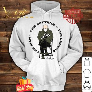 Official Bernie Sanders Sitting Inauguration The Mittens The Legend The Man Shirt 7
