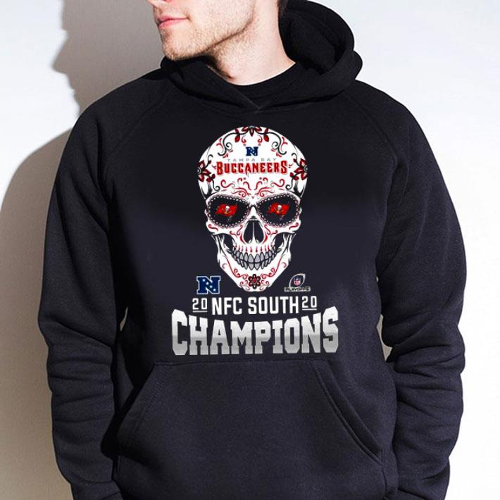 Funny Sugar Skull Tampa Bay Buccaneers 2020 NFC South Champions Shirt 8 Sugar Skull Tampa Bay Buccaneers 2020 NFC South Champions Shirt
