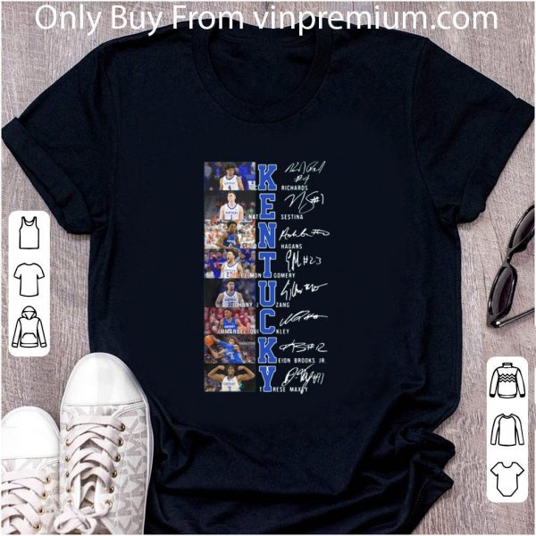 Pretty Kentucky Nick Richards Girlfriend Nate Sestina Ashton Hagans Signatures shirt 2