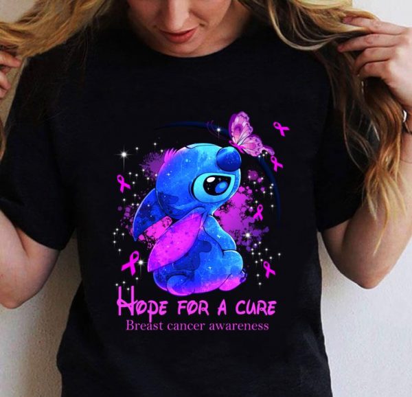 Premium Stitch Hope For A Cure Breast Cancer Awareness shirt 2