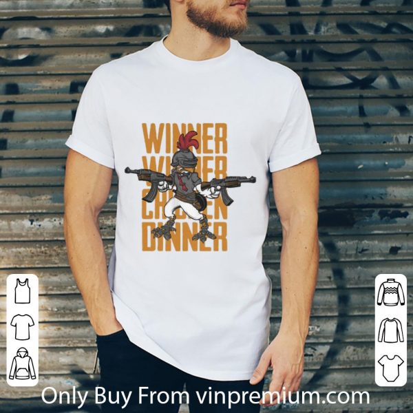 Hot Chicken PUBG Winner Winner Chicken Dinner shirt 2