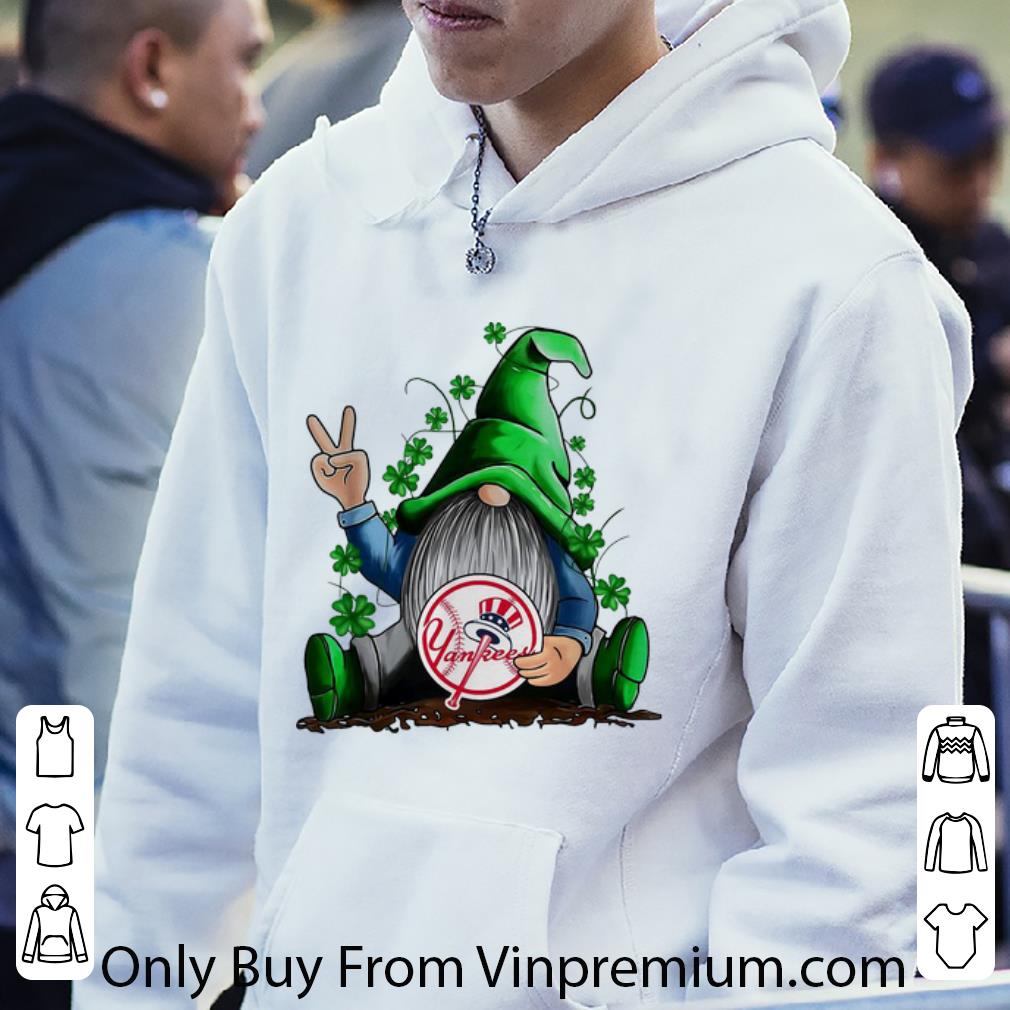 Great Gnomes Hug New York Yankees Baseball Shamrock shirt 7 Great Gnomes Hug New York Yankees Baseball Shamrock shirt