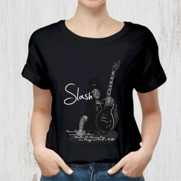 Premium Guns N' Roses Slash November Rain Sweet Child O' Mine Knockin' On Heaven's Door shirt 2