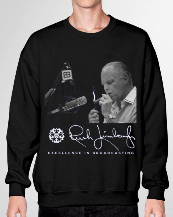 Best RIP Rush Limbaugh Excellence in broadcasting Shirt 3