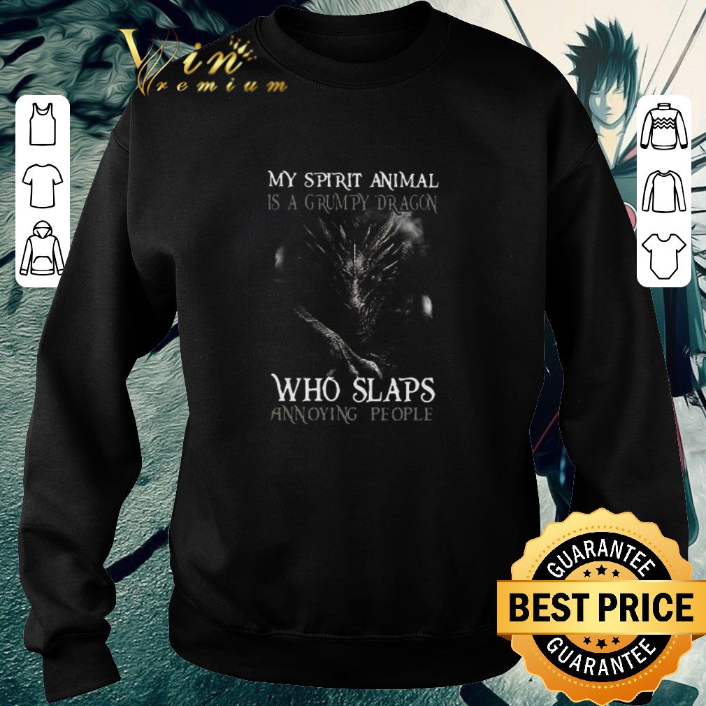 Awesome My Spirit Animal Is A Grumpy Dragon Who Slaps Annoying People shirt 7 Awesome My Spirit Animal Is A Grumpy Dragon Who Slaps Annoying People shirt