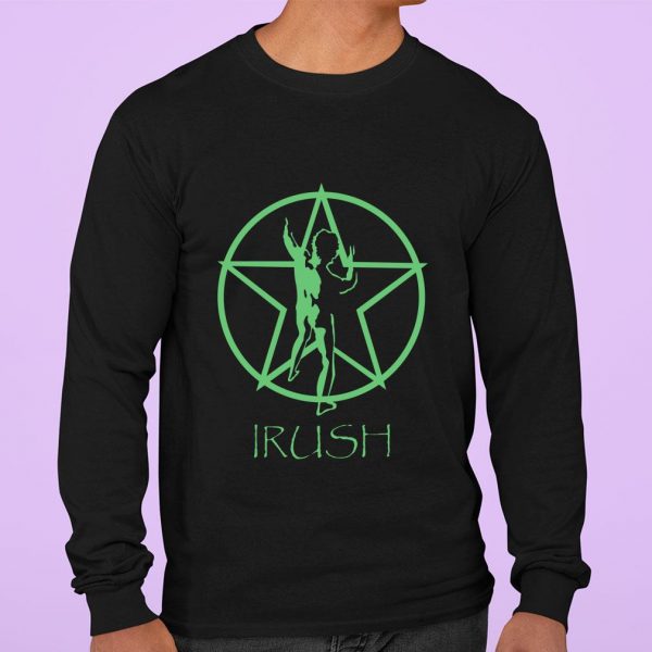 Official Rush band 2112 Starman Irush Irish St. Patrick's day shirt 3