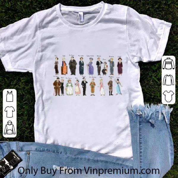 Top Downton Abbey Cartoon shirt 1