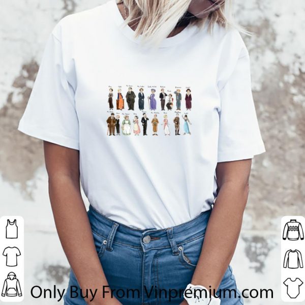 Top Downton Abbey Cartoon shirt 3