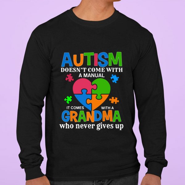 Premium Autism Grandma Autism Awareness shirt 3
