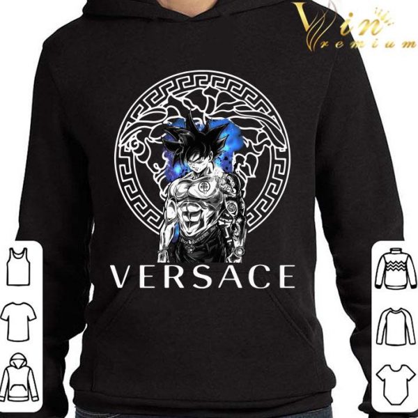 Original Super Goku Ultra instinct Versace Dragon Ball shirt 4