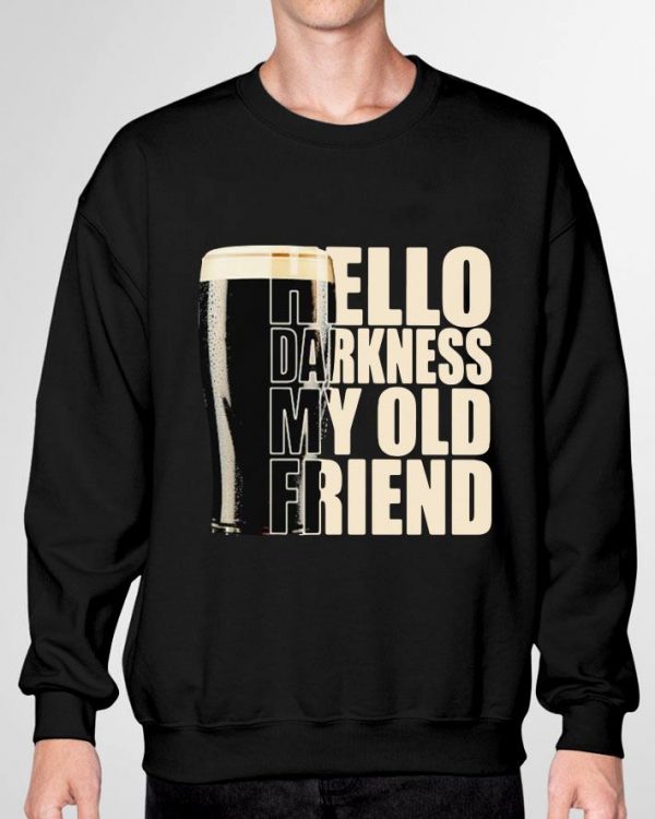 Best Beer Hello Darkness My Old Friend shirt 3