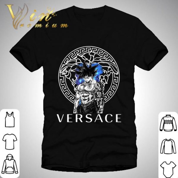 Original Super Goku Ultra instinct Versace Dragon Ball shirt 1