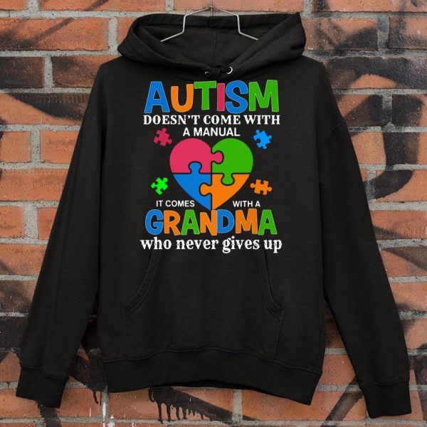Premium Autism Grandma Autism Awareness shirt 4
