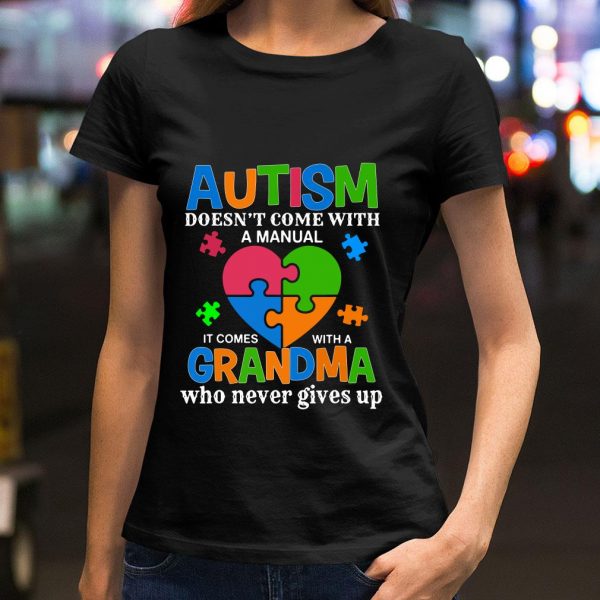 Premium Autism Grandma Autism Awareness shirt 2