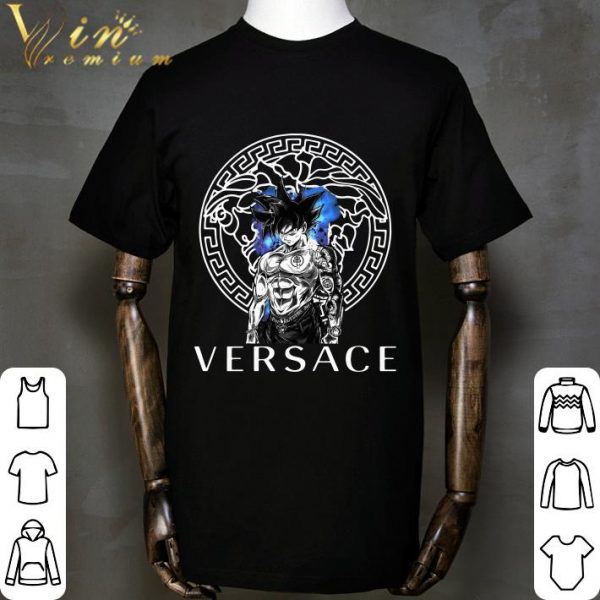 Original Super Goku Ultra instinct Versace Dragon Ball shirt 2