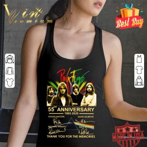 Official Pink Floyd 55th anniversary 1965-2020 signatures thank you for the memories shirt 6