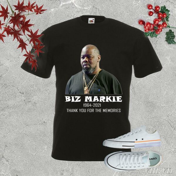 Biz Markie Shirt, Rip Biz Markie Rapper 90s 1964 - 2021, Thank You The Memories Shirt, biz markie dead shirt