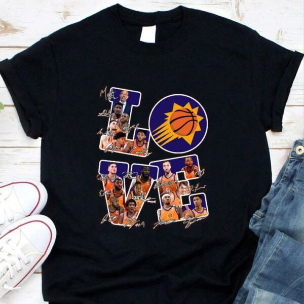 Hot Phoenix Suns Western Conference Champions Love 2021 NBA Finals 2021 Signature Shirt 1