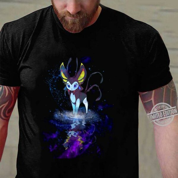 Pokefusion Between Delcatty And Espeon Pokemon Eeveelution Shirt 3