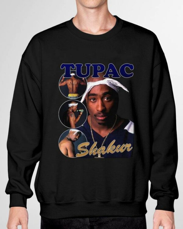 Awesome Tupac Shakur 2Pac Rap Hip Hop Vintage Style Shirt 3