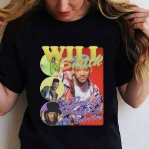 Will Smith The Fresh Prince Of The Bel-Air Bootleg Rap Vintage Style T-Shirt 5