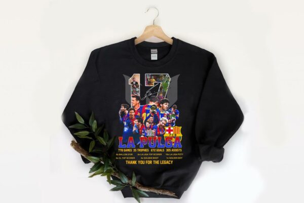17 Lionel Messi La Pulga Thank You For The Legacy Shirt, Braca Lionel Messi La Pulga Shirt 2
